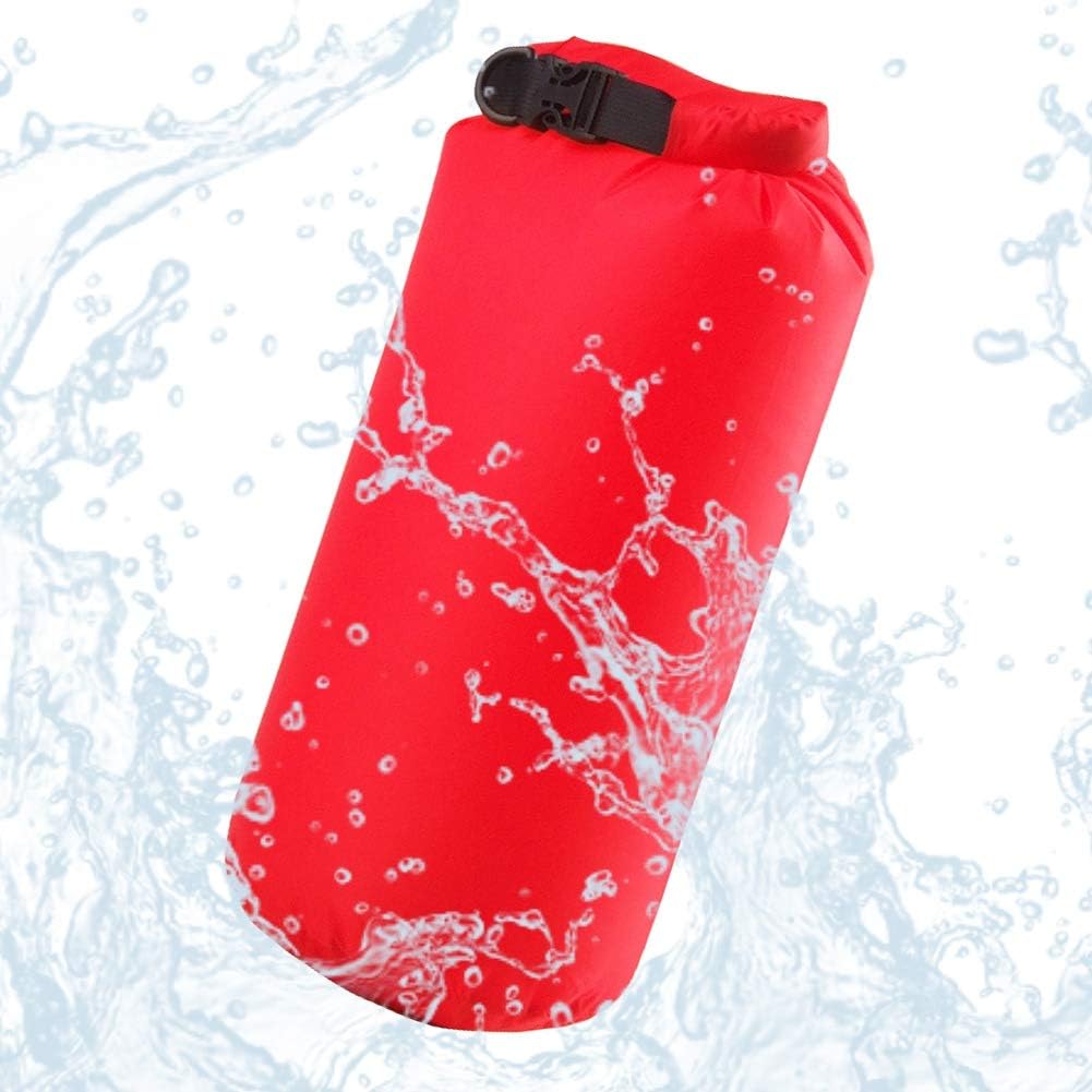 ROPALIA Juego de 3 bolsas secas impermeables, bolsas herméticas sumergibles, ultra ligeras, bolsa de secado antidesgarros, para natación, rafting,