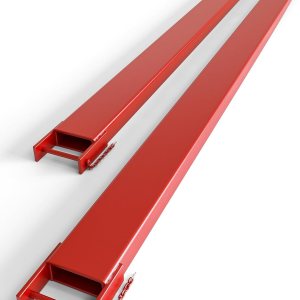 KYBOLT Extensión de horquilla de palet con cadena de neumáticos, 5 pulgadas de ancho 96 pulgadas de largo 5500 libras máximo extensiones de KYBOLT Extensión de horquilla de palet con cadena de neumáticos, 5 pulgadas de ancho 96 pulgadas de largo 5500 libras máximo extensiones de