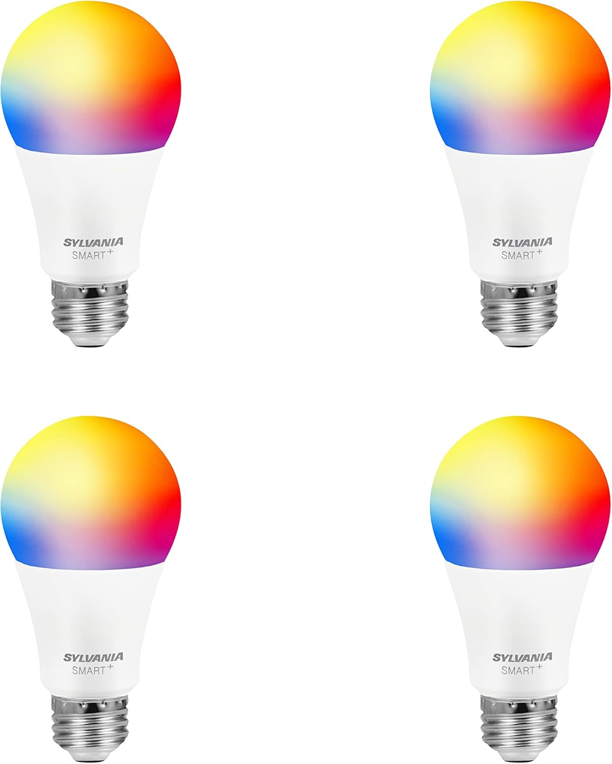Sylvania – Bombilla LED de malla inteligente, bombilla LED de malla Bluetooth, compatible con Alexa y Google Home, A19, equivalente a 60 W, E26,