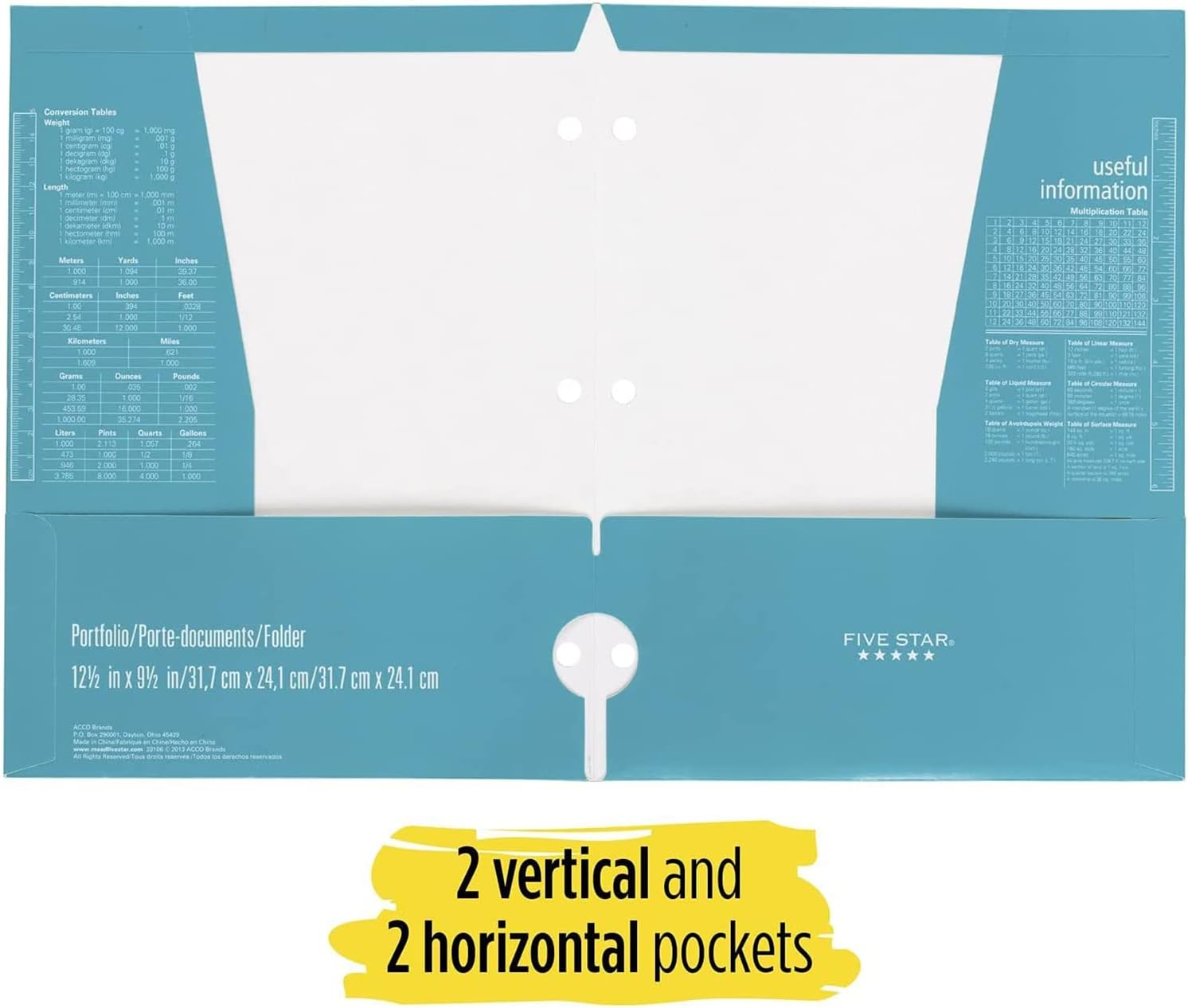 Five Star – Cuaderno de espiral, de hoja rayada para la universidad
