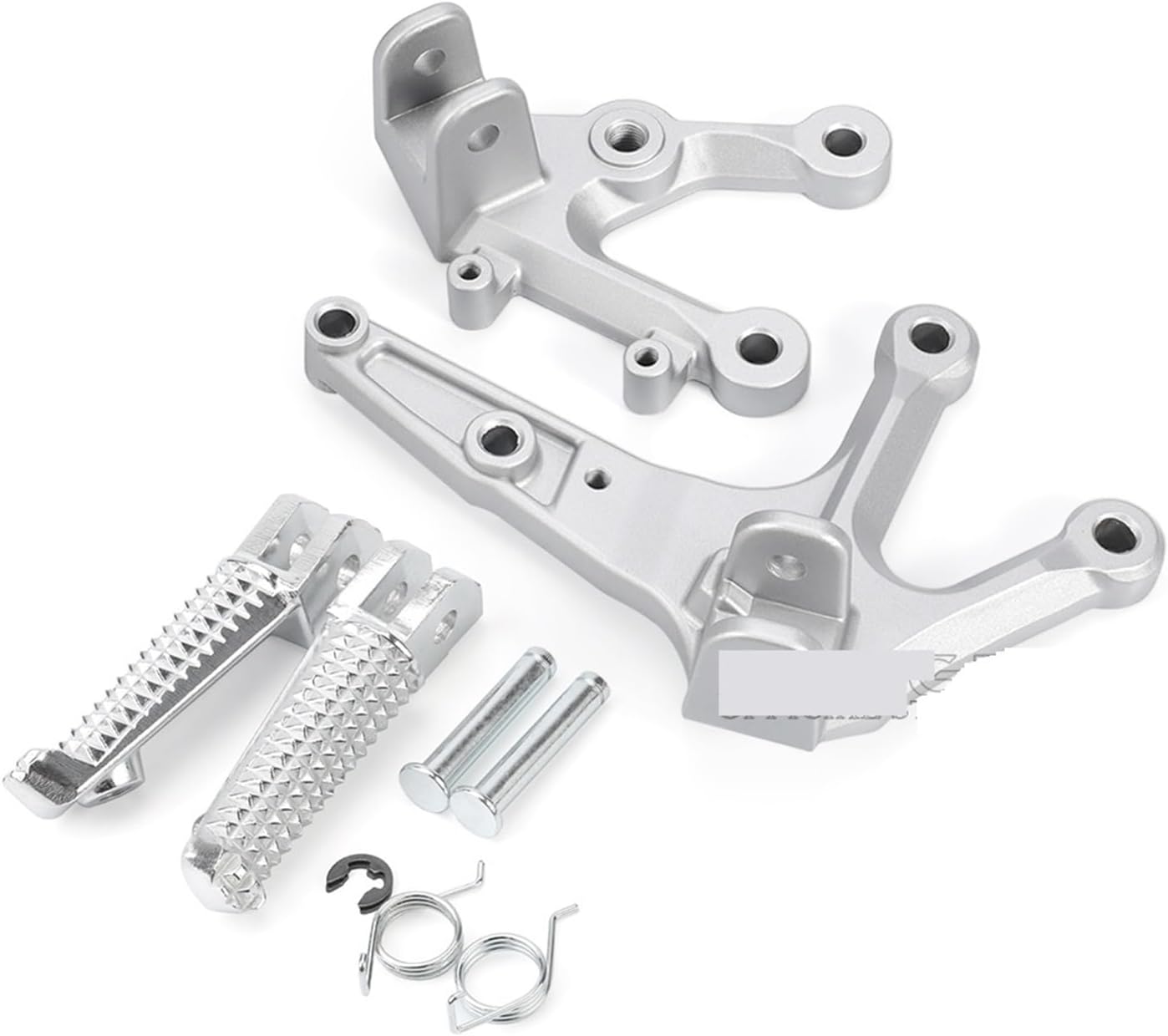 Reposapiés delantero 2022 compatible con YZF R25 R3 MT25 MT03 2014-2023 motocicleta izquierda derecha soporte YZFR25 YZFR3 (tamaño  estriberas)