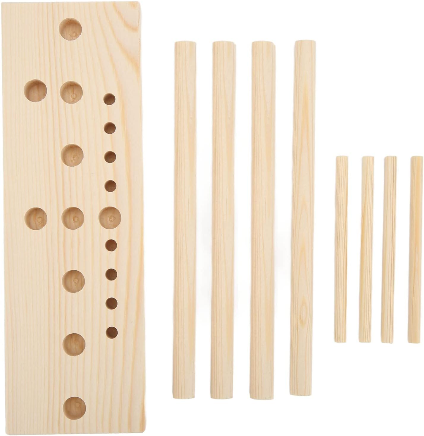 Hztyyier Bow Makers – Herramienta para hacer arcos de cinta con palos de madera para coronas, lazos, ramilletes, decoraciones de fiesta