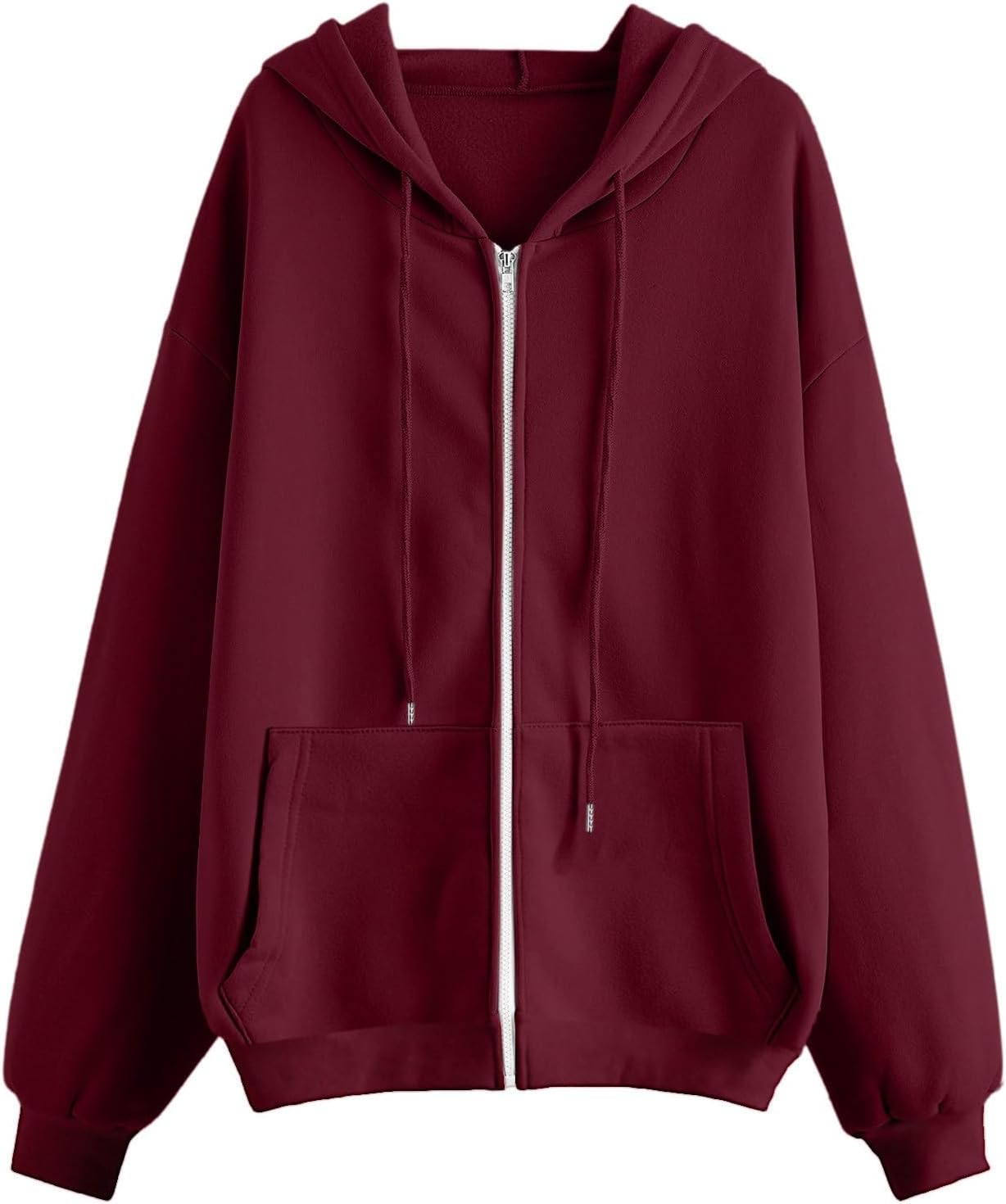 Sudaderas de gran tamaño con cremallera completa para mujer, ligeras, informales, Y2K, a la moda, chaquetas de moda para otoño 2023, ropa de calle