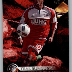 2016 Topps Apex Red #44 Teal Bunbury 045 New England Revolution Official Major League Soccer Card in Raw (NM or Better) Condition’ 2016 Topps Apex Red #44 Teal Bunbury 045 New England Revolution Official Major League Soccer Card in Raw (NM or Better) Condition’