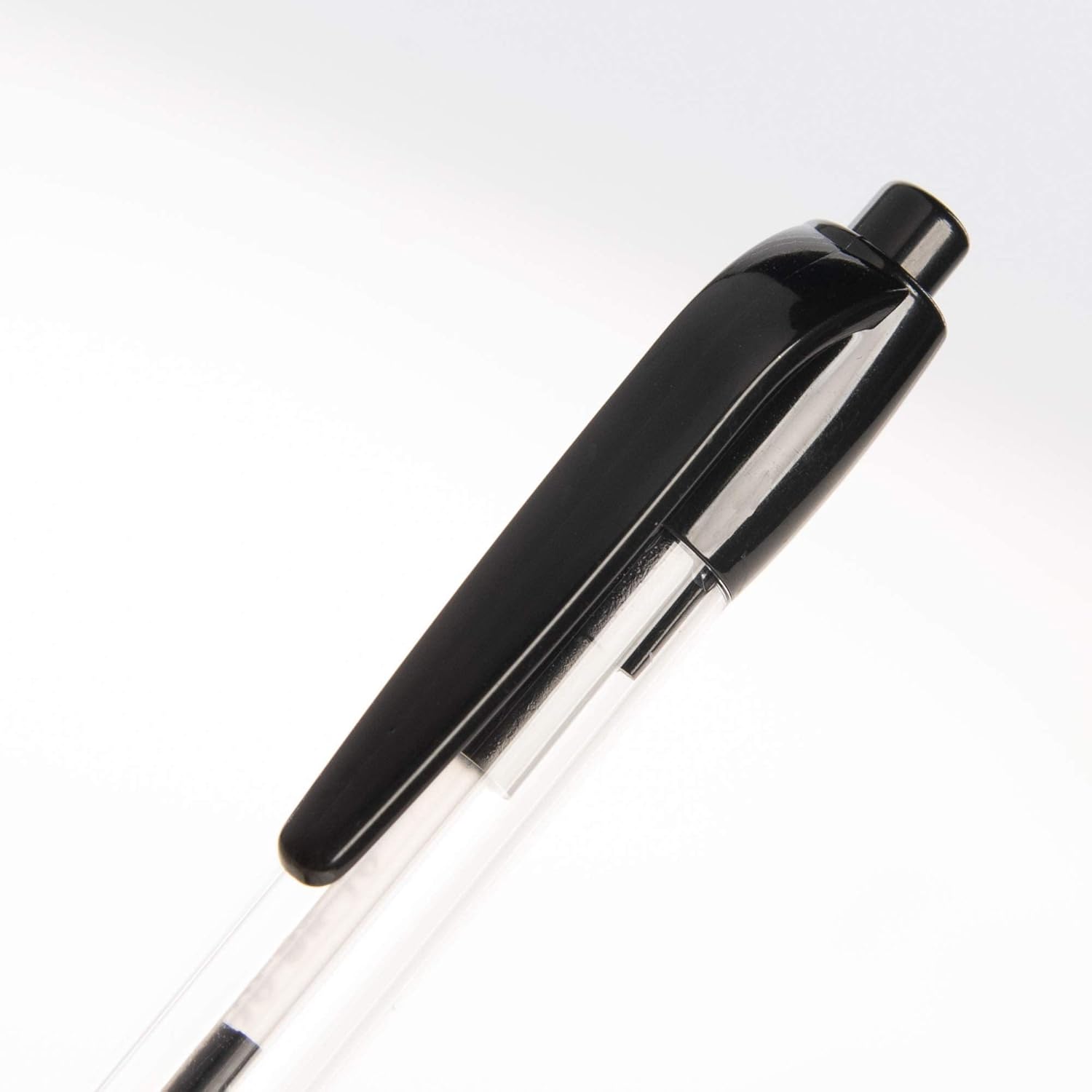 Simply Genius Bolígrafos a granel, paquete de 50 bolígrafos retráctiles de oficina, ideales para escuelas, cuadernos, diarios y más, agarre cómodo y