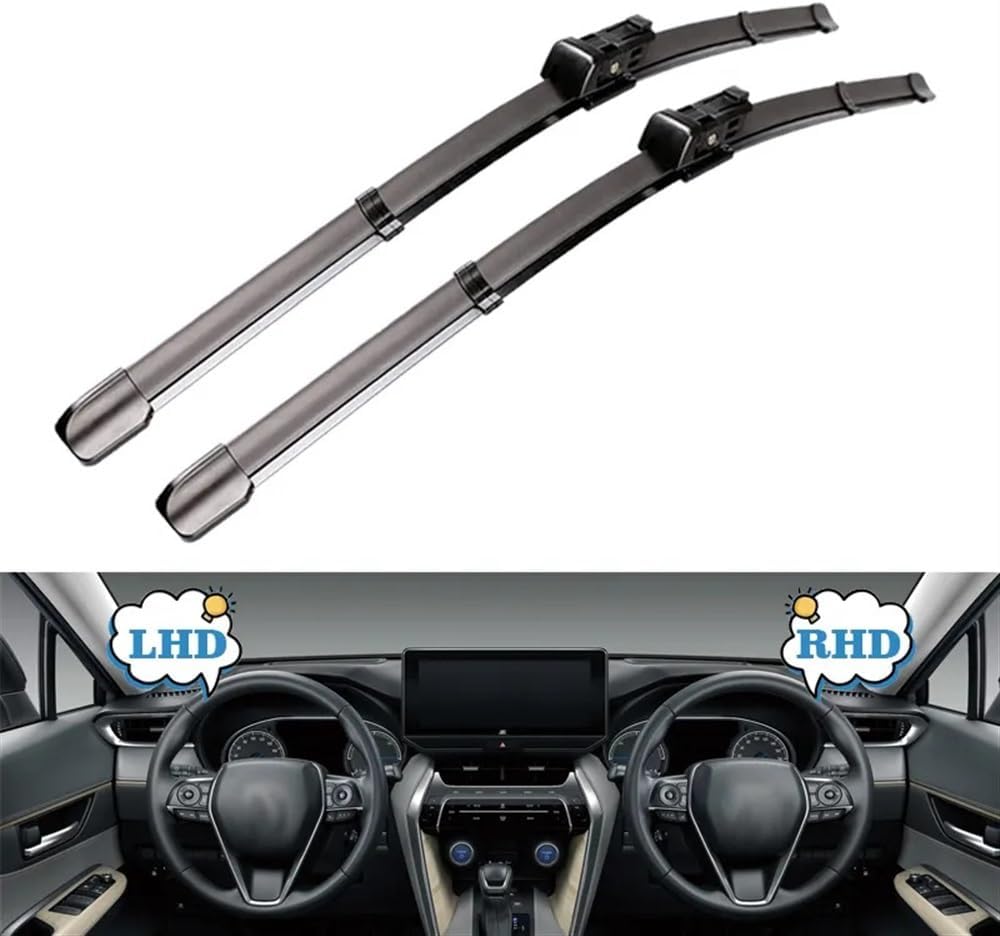 Escobillas de limpiaparabrisas compatibles con VW T5 Transporter Caravelle Multivan California Kombi Shuttle – Escobillas para parabrisas delantero