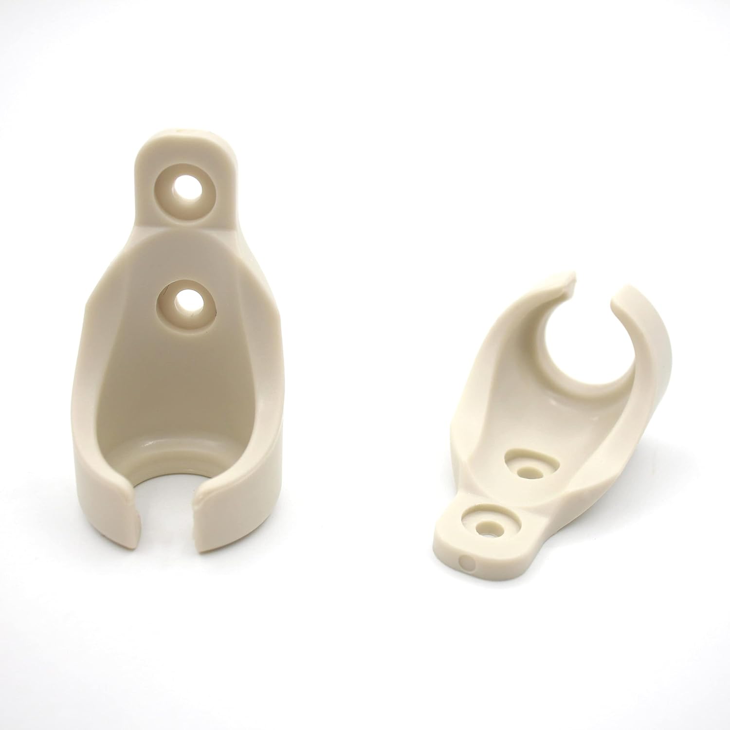 Kit de bungee universal para parasoles, persianas enrollables opacas (kit elástico y bonita tapa de extremo, beige)
