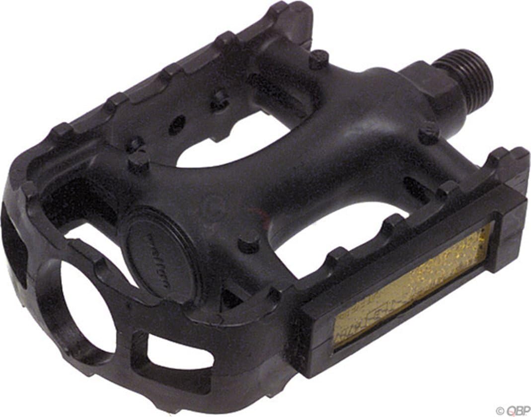 WELLGO LU-895 Resin Pedal, Black, 10.4 oz (298 g), MTBATBStreet Riding