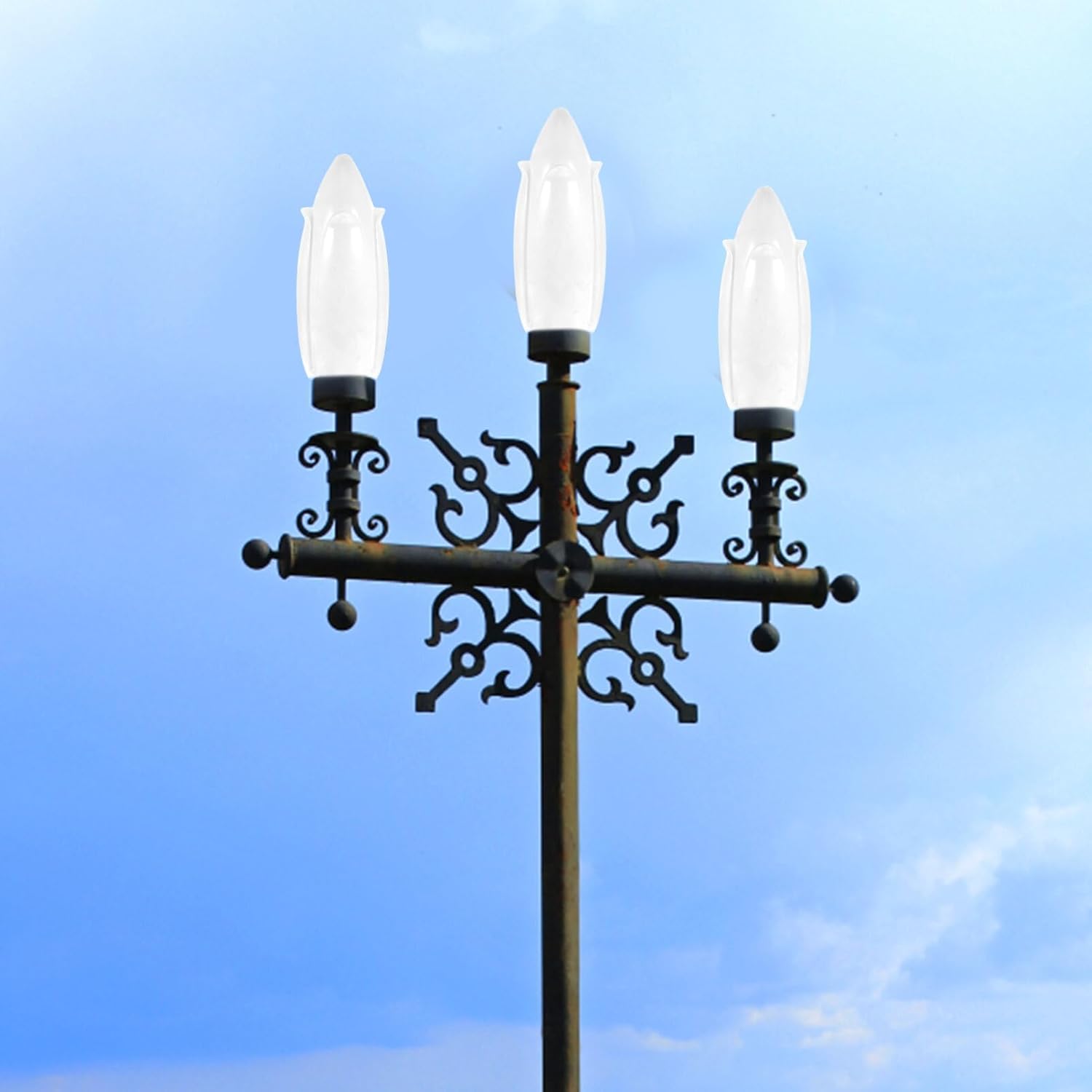 Sombras de lámpara de acrílico globo lámpara lámpara poste lámpara lámpara cubierta de luz de accesorio al aire libre cubierta de luz blanca en