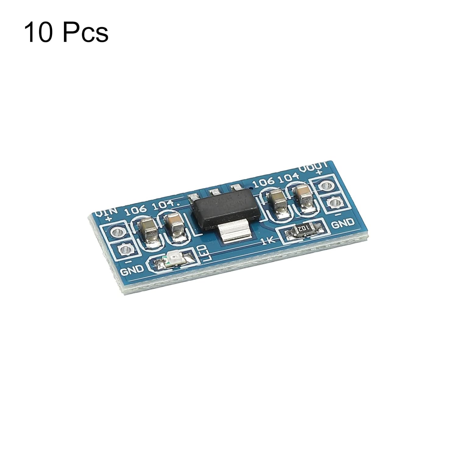 MECCANIXITY Convertidor de corriente CC-CC AMS1117 2.5-12V a 1.2V 0.8A, azul para transformadores de potencia con pasador de frecuencia, paquete de