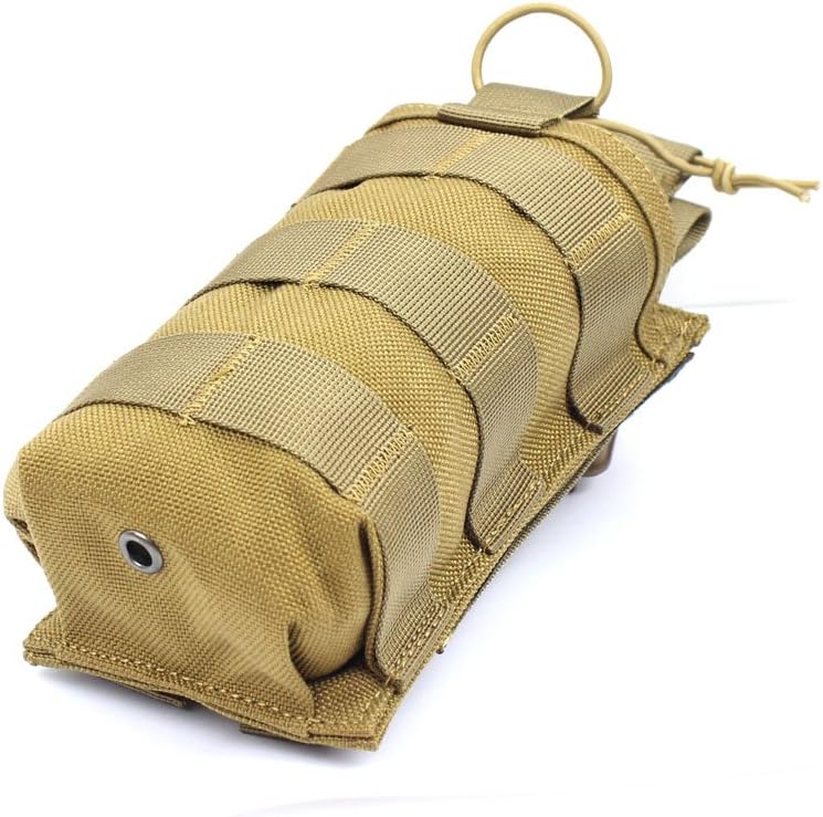 Funda táctica para radio, 1000D Tactical Molle de dos vías para walkie talkies