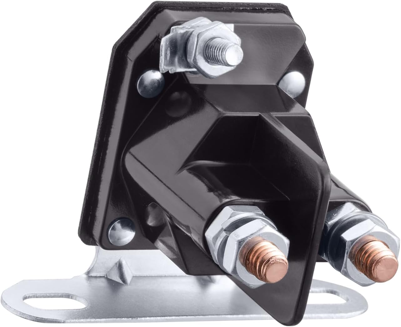Gesyesor Solenoide de arranque 030817 832-1211-210 832121121210 Interruptor de relé para cortacésped, solenoide de arranque compatible con Trombetta