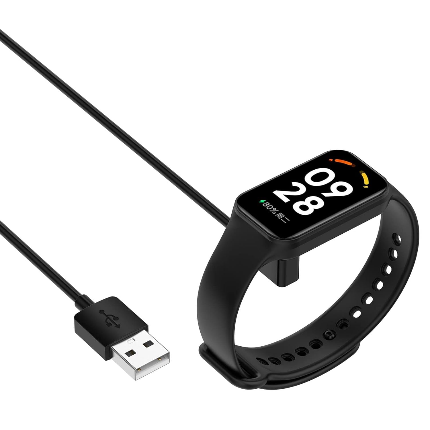 Cargador USB para Xiaomi Smart Band 8 Pro, MI 8, MI 7 ProRedmi Watch 3,3 lite,3 activoRedmi Band 2 reloj, 6039.4 in de repuesto USB cargador