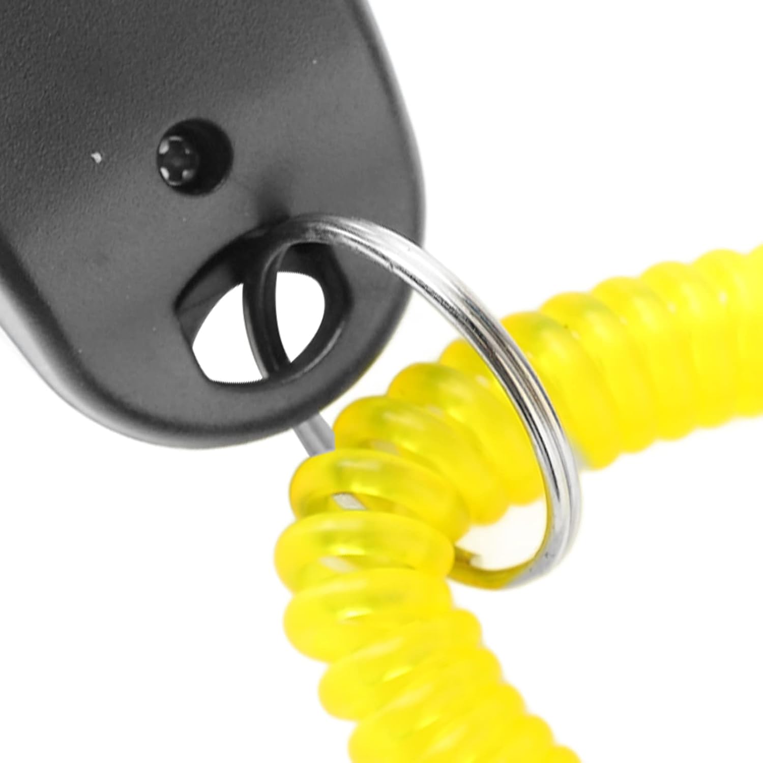 Clicker de entrenamiento para perros, duradero y ligero para entrenamiento de mascotas con anillo para el dedo y correa de muñeca, clicker para
