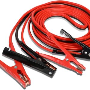 Heavy Duty 25Ft 4Gauge Booster Cable Power Jumper 500AMP batería de emergencia arranque cochemotocicleta Heavy Duty 25Ft 4Gauge Booster Cable Power Jumper 500AMP batería de emergencia arranque cochemotocicleta