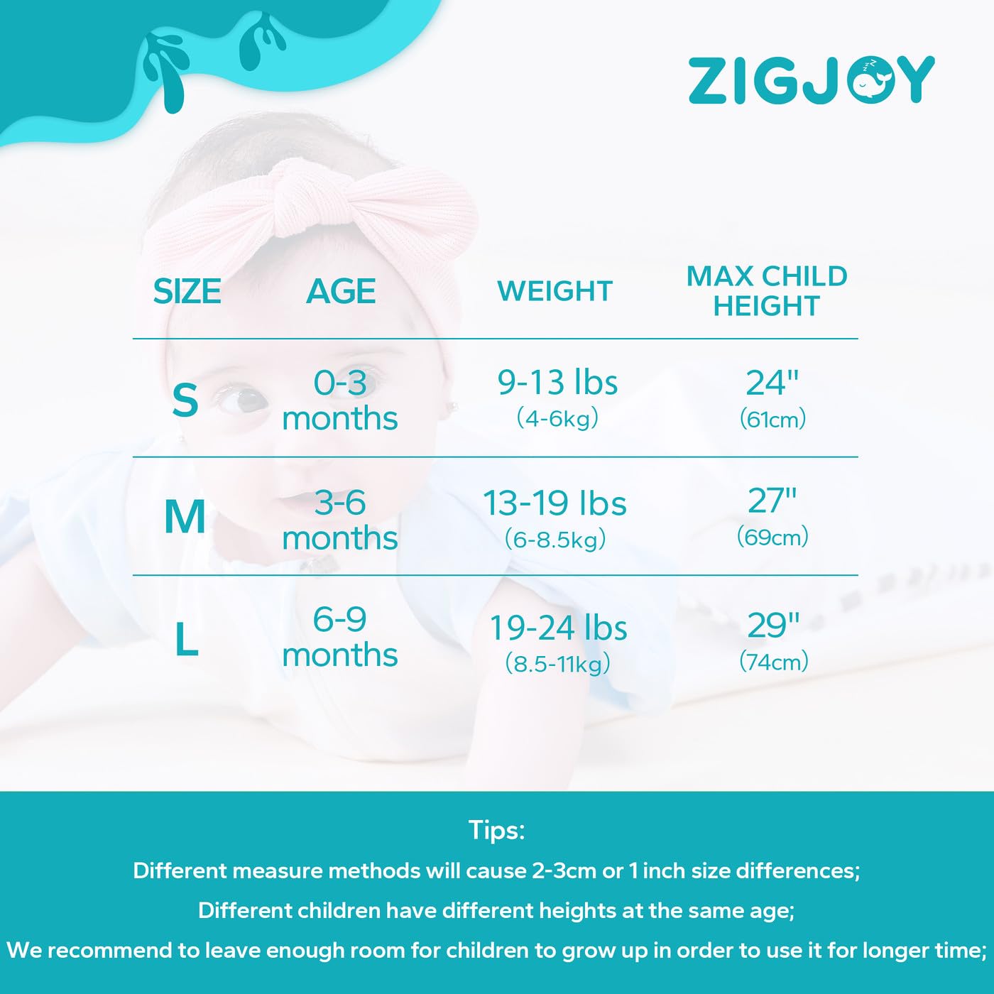 ZIGJOY Saco de transición para bebé, con cierre de 2 vías, 100% algodón, para dormir mejor, 1.0 TOG, dinosaurio, 0-3 meses