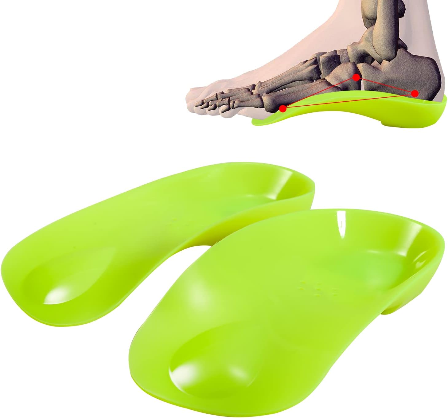 Almohadilla metatarsiana original de arco alto 34 para aliviar la pronación del pie, espalda, cadera, pierna y rodilla, espolones para el dolor para