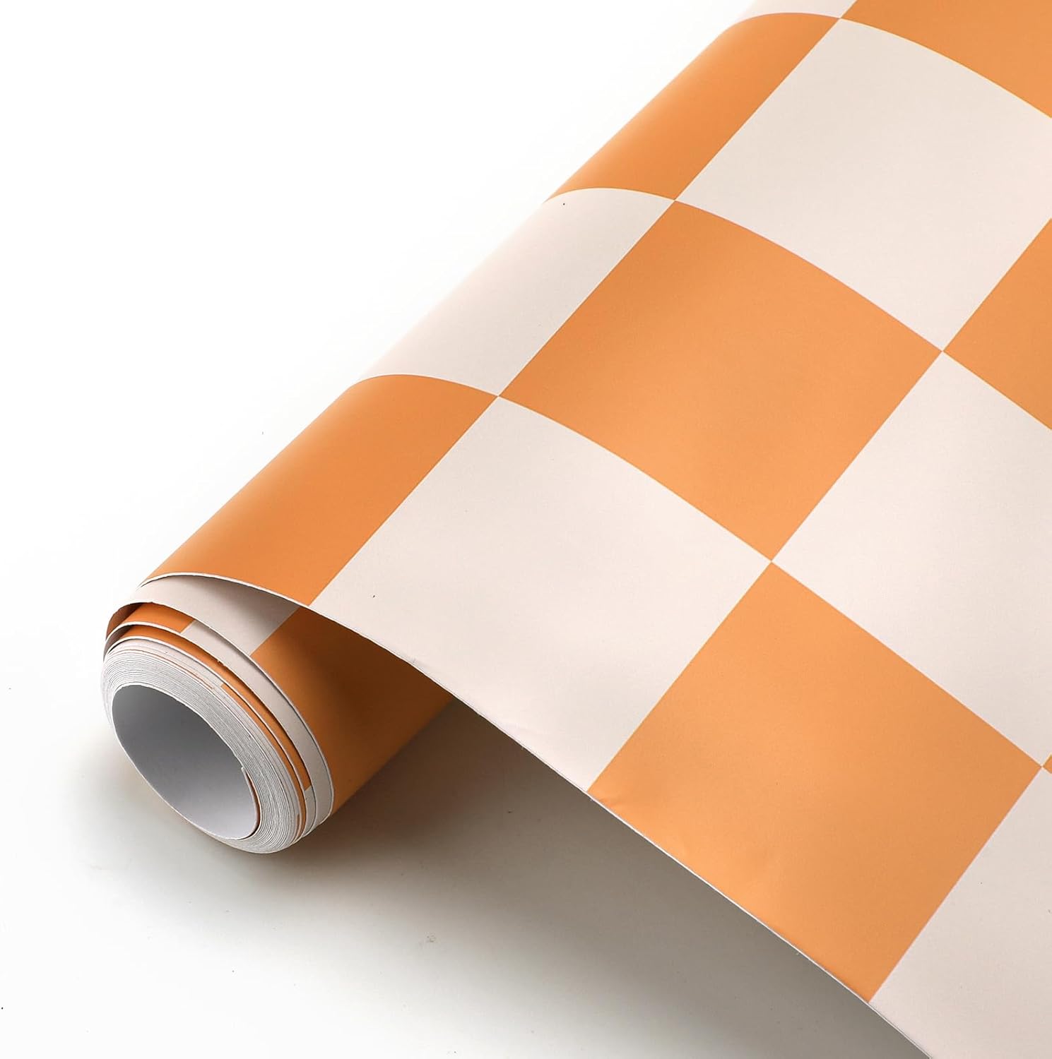 Papel tapiz retro de tablero de ajedrez para despegar y pegar, papel tapiz de verano a cuadros, extraíble, decoración decorativa a cuadros para