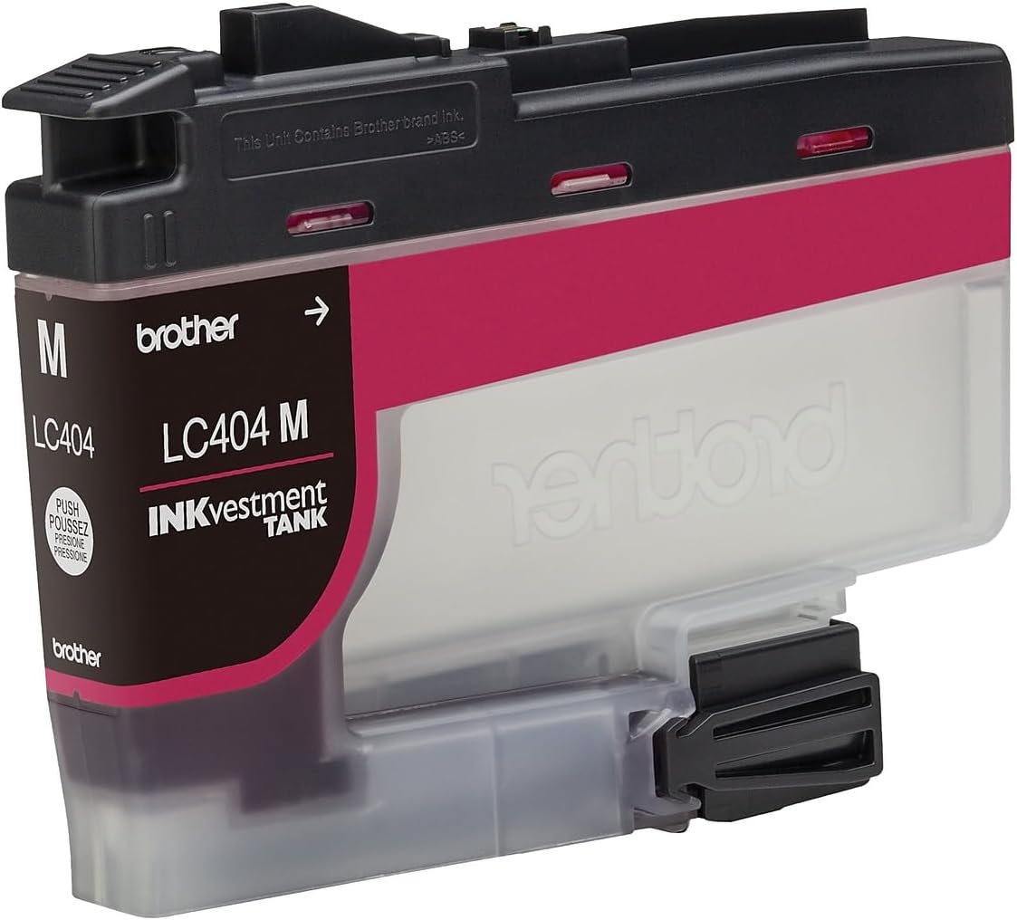 Brother Cartucho de tinta original LC404M Magenta INKvestment Tank