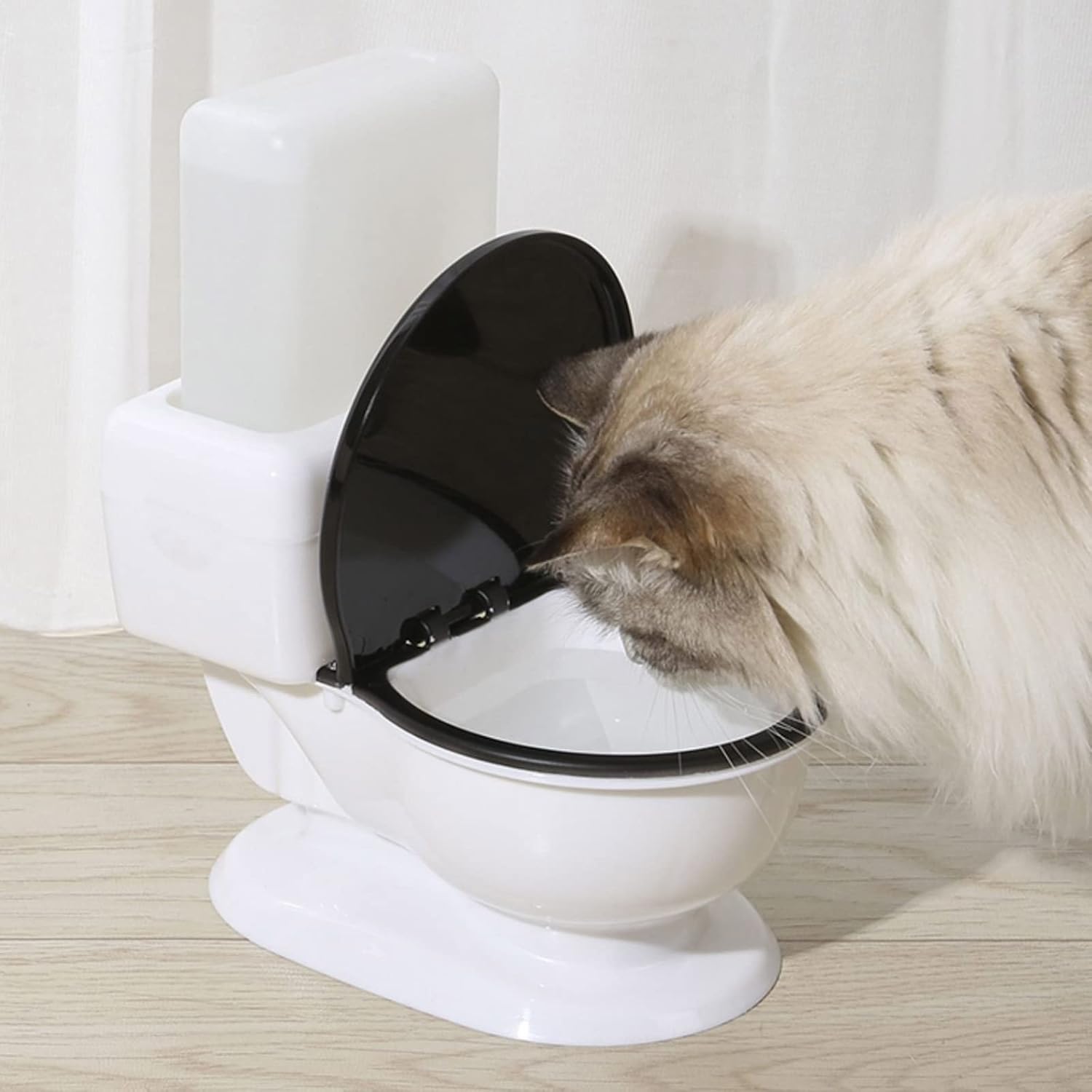 Fuente para gatos Dispensador de agua para perros, capacidad de agua de 22 onzas, súper silencioso, sin filtro, cuenco automático de agua potable,