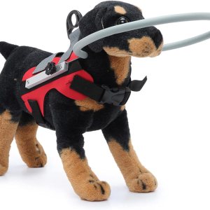 Anillo protector para perro ciego, arnés para perro ciego, dispositivo de guía para mascotas, anillo anticolisión para perros ciegos para evitar Anillo protector para perro ciego, arnés para perro ciego, dispositivo de guía para mascotas, anillo anticolisión para perros ciegos para evitar