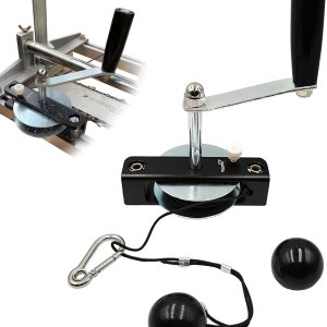 BotaBay Equipo de cabrestante de molino de motosierra mejorado con brazo de palanca de cabrestante, kit de fresado de madera para fresado de sierra BotaBay Equipo de cabrestante de molino de motosierra mejorado con brazo de palanca de cabrestante, kit de fresado de madera para fresado de sierra