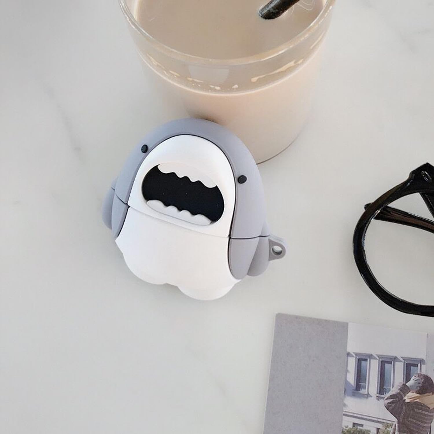 Bonita funda para Airpod ProPro 2 Gen 202320222019, divertida funda Kawaii de dibujos animados 3D con kit de limpieza y llavero para Apple Air pod