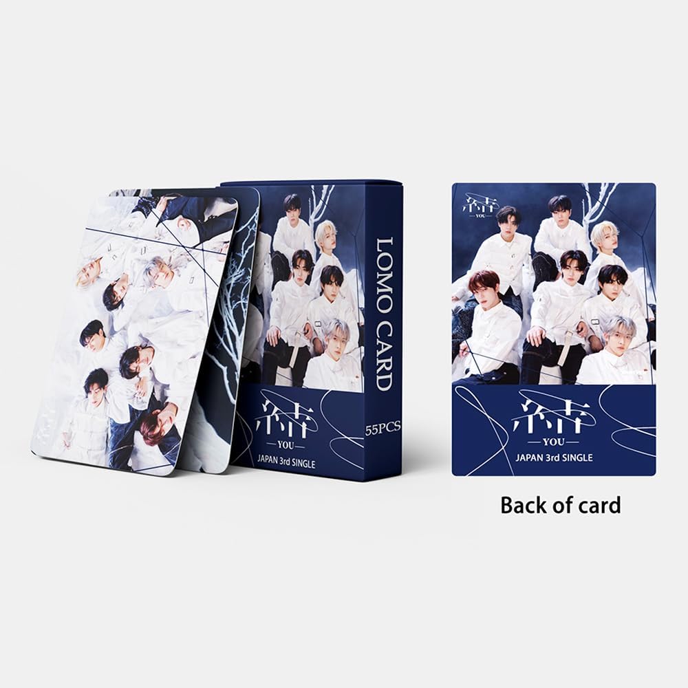 ENHYPEN You Photocards 55 piezas 2023 Nuevo álbum You Lomo Cards Kpop Merchandise Regalo para fanáticos, niños y niñas, ENGENE-Tipo B