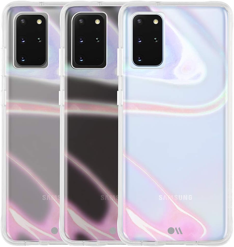 Case-Mate – SOAP BUBBLE – Funda iridiscente para Samsung Galaxy S20+  S20 Plus – Compatible con 5G – 6.7 pulgadas – Burbuja de jabón
