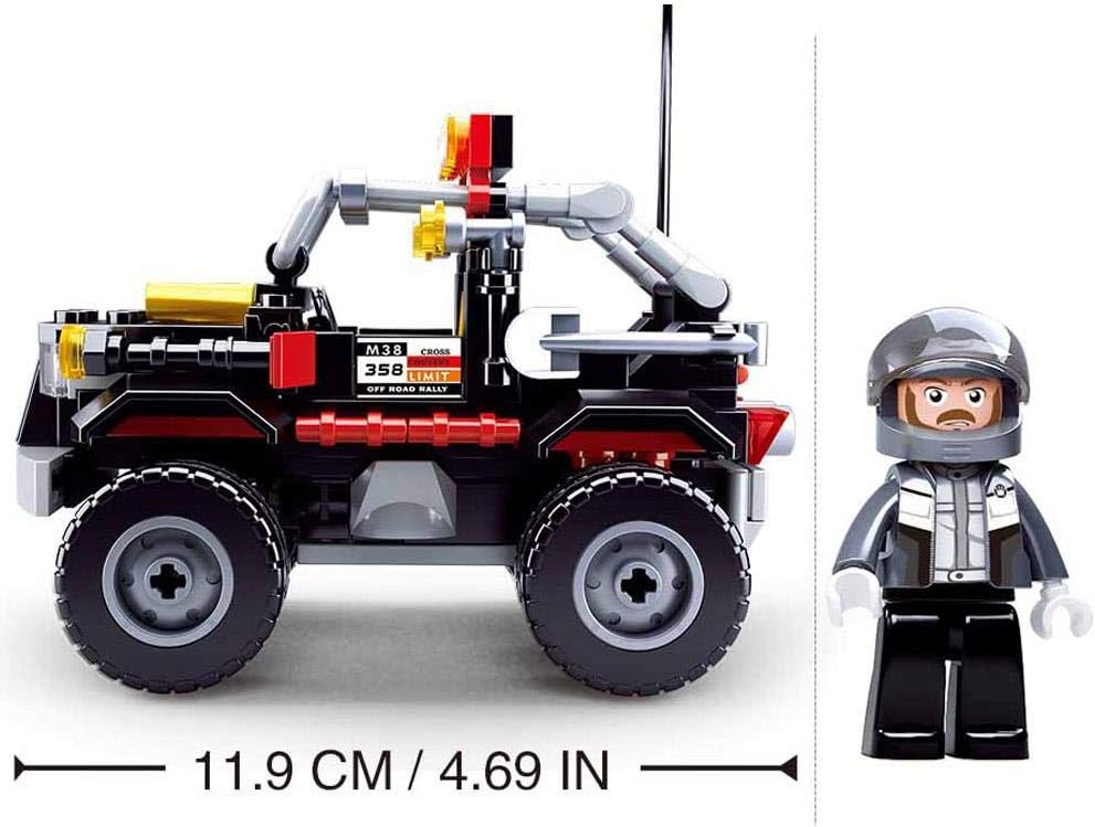 Sluban Juego de bloques de construcción creativos para niños  Juegos imaginativos de interior juguetes para niños  Juegos de club de coches
