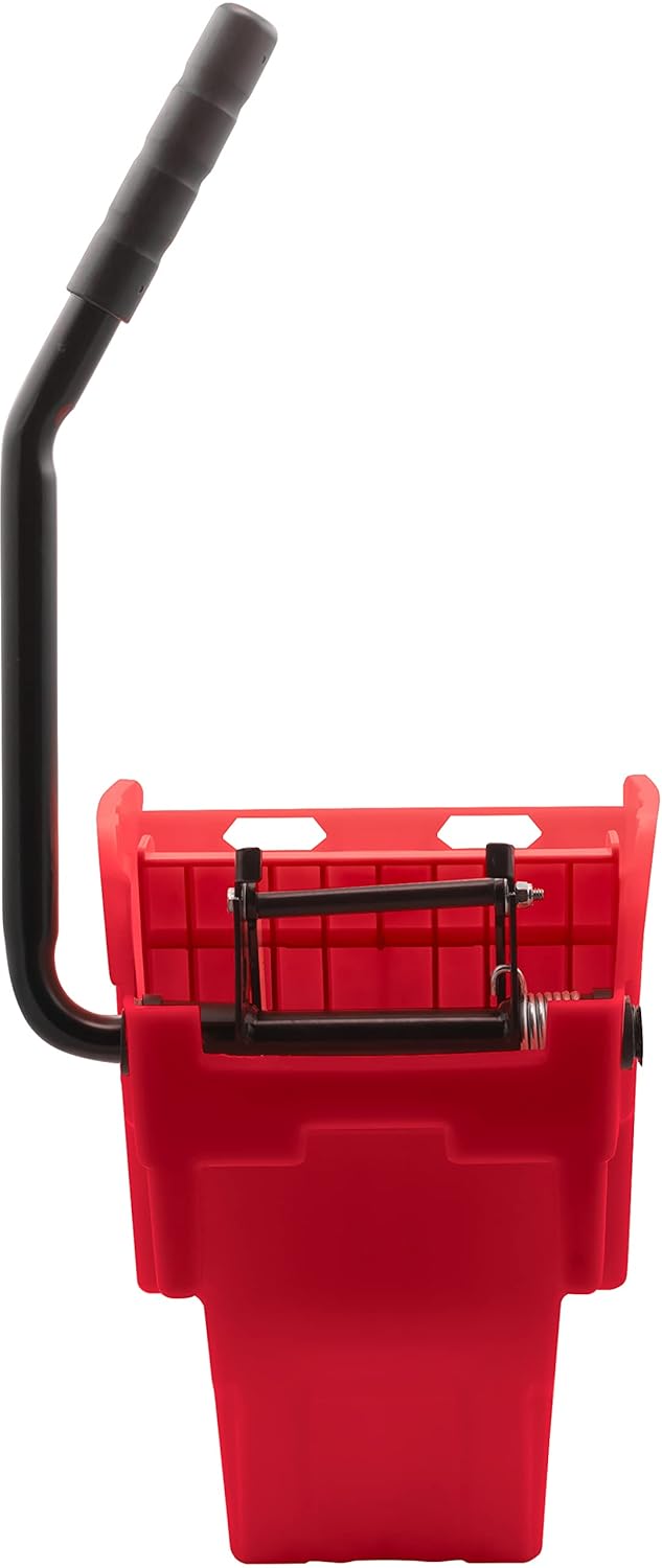Carlisle FoodService Products Cubo de fregona con escurridor de prensa lateral e inserto de agua sucia para limpieza de pisos, restaurantes, oficina