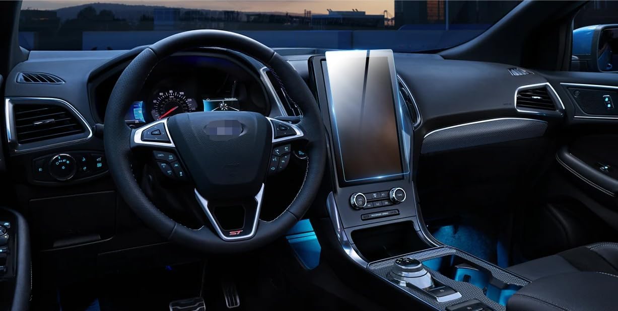 Protector de pantalla compatible con Ford Edge Sync 4A 2022-2024, pantalla táctil de 12 pulgadas, resistente a los golpes, Edge SE SEL ST-Line