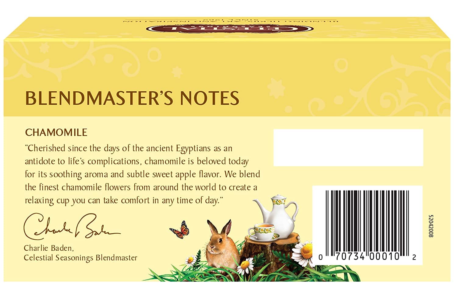 Celestial Seasoning Teas (Té de manzanilla)