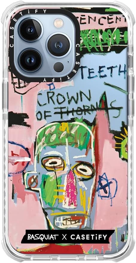 CASETiFY Funda Ultra Impact para iPhone 13 Pro – en italiano – Clear Frost