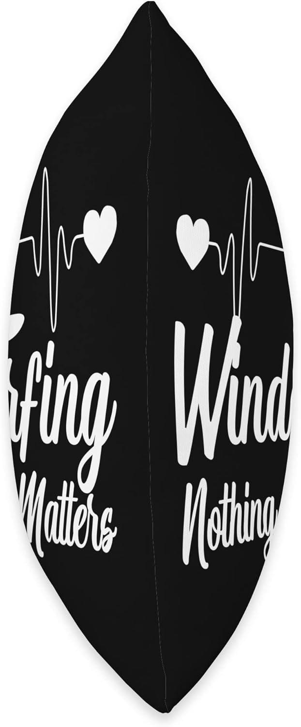 Windsurfer Windsurf Apparel Windsurfing Surfing Board Water Sports Throw Pillow, 18×18, Multicolor