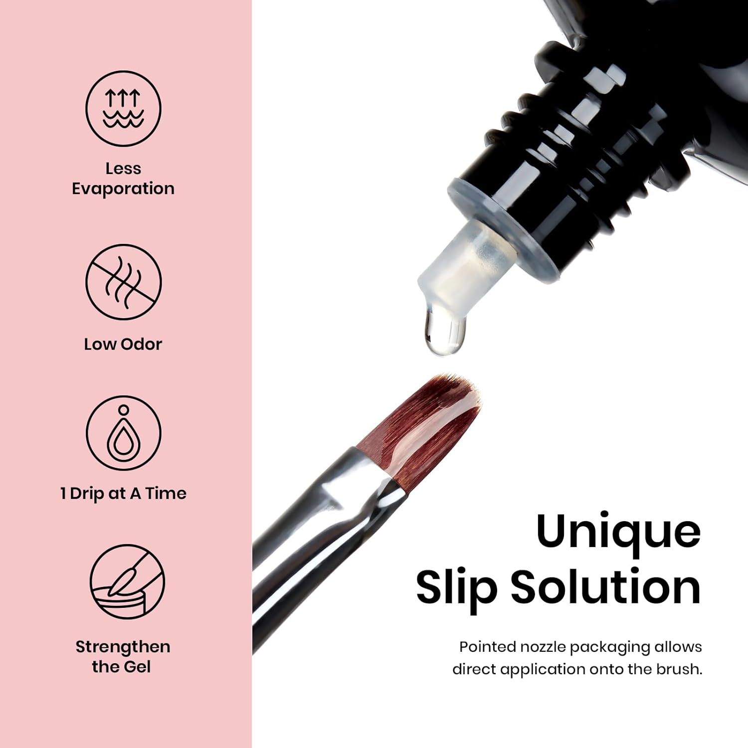 Beetles – Kit de extensión de uñas de polietileno con kit de luz UV, 6 colores transparente, blanco, rosa, verde, todo en uno, juego de uñas de gel