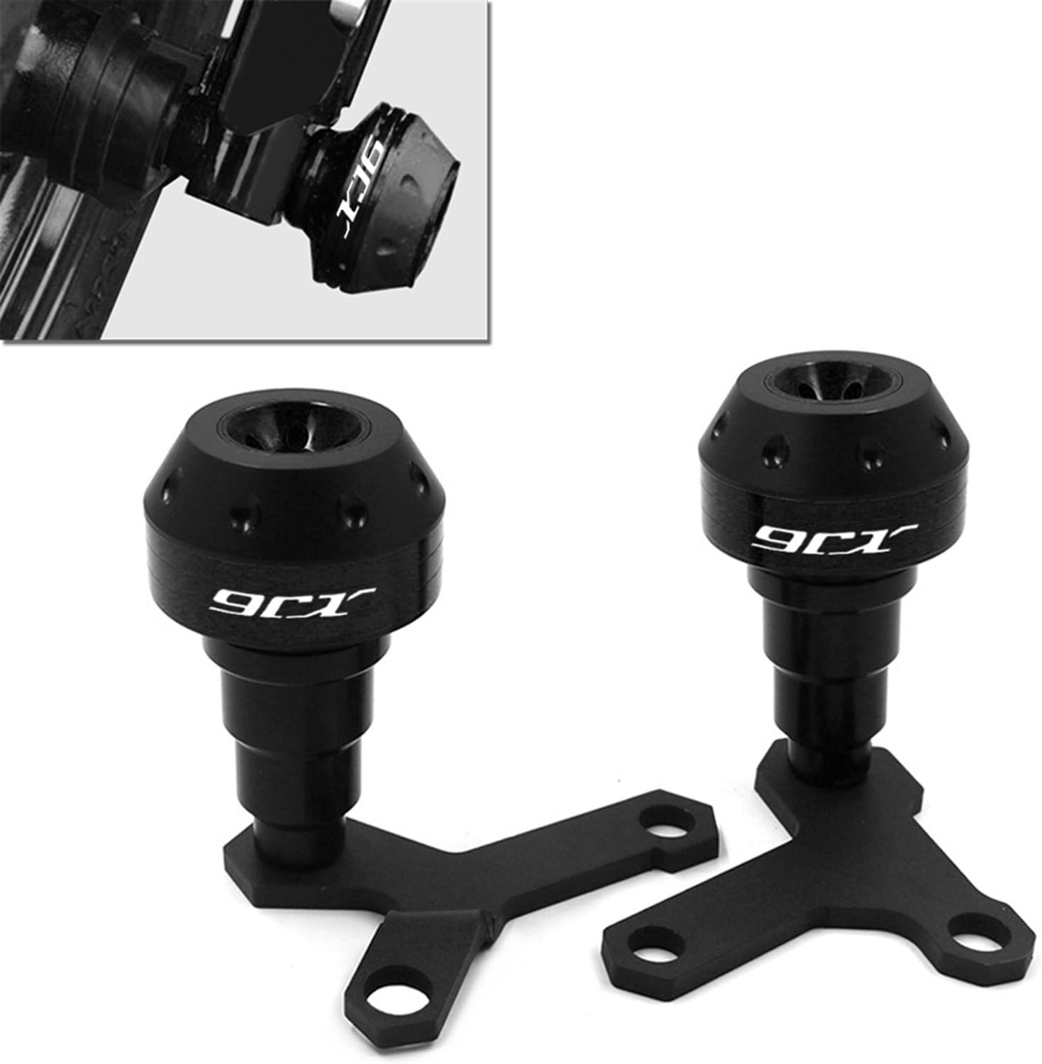 Motorcycle CNC Frame Slider Falling Protection Fairing Guard Crash Pad Protector for XJ6 XJ6N Diversion XJ-6 All Years Falling Protector (Color