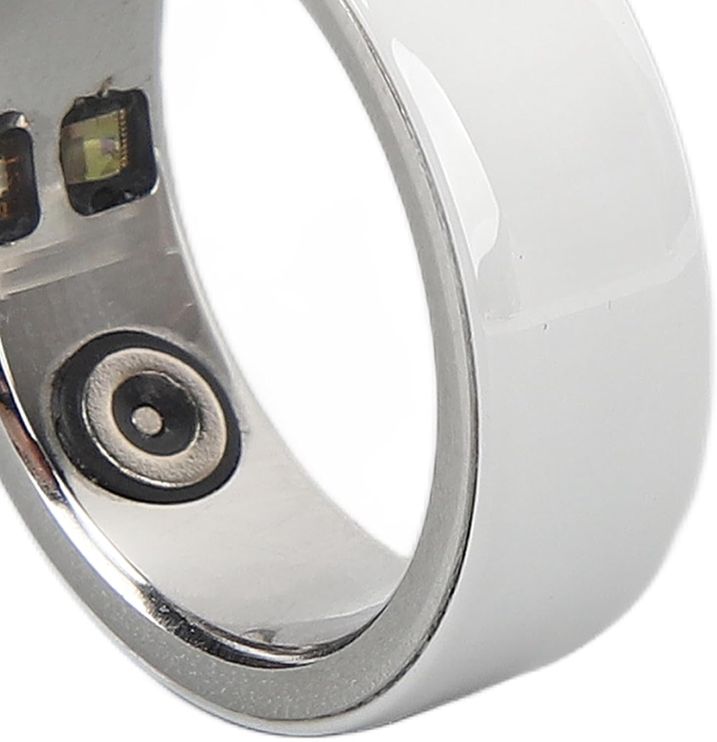 Asixxsix Anillo de salud inteligente con ritmo cardíaco, seguimiento del sueño, temperatura corporal, podómetro, oxígeno en sangre, Bluetooth 5.0,