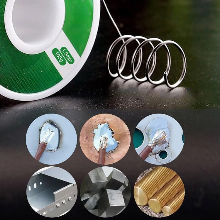 Alambre de soldadura de encendedor de acero inoxidable de aluminio, alambre de soldadura de bajo derretimiento de alta resistencia, alambre de