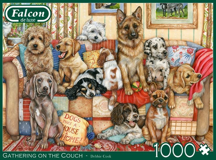 Jumbo Juguetes, reunión en el sofá, para edades de 120 años, multicolor, 1000