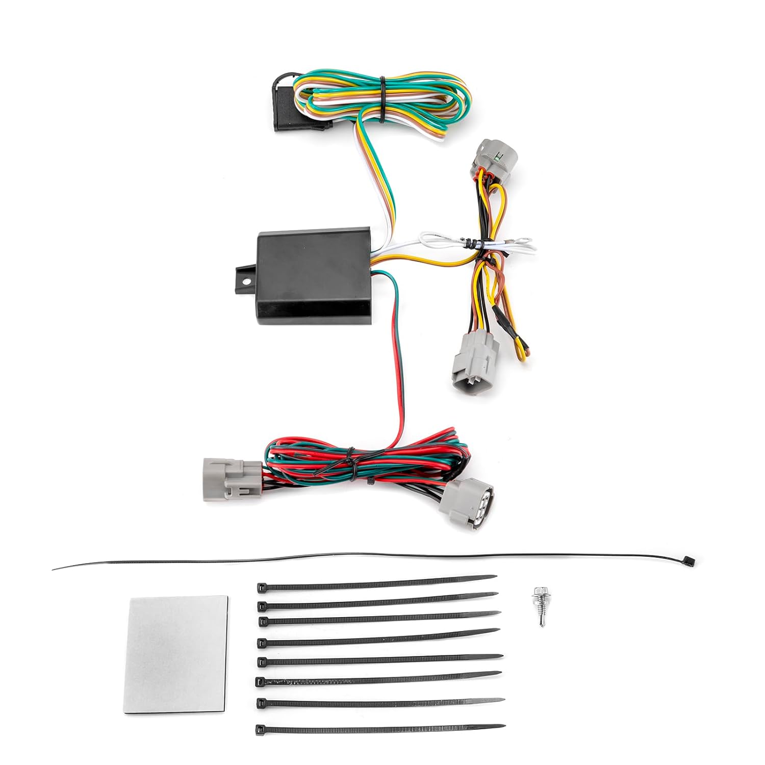 WeiSen Arnés de cableado de remolque de 4 pines personalizado compatible con Toyota Tacoma 2005-2015, Toyota T100 1993-1998, Toyota Hilux 2008-2012