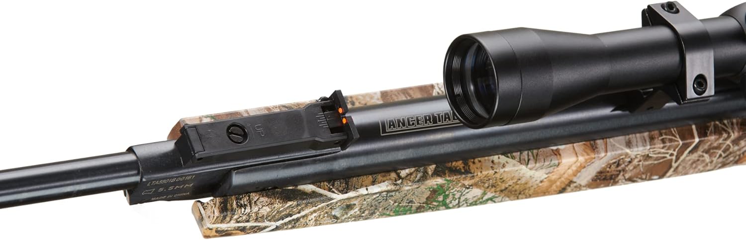 Lancer Tactical Air .22 Calibre 0.217 in Pellet Break barril rifle de aire con alcance