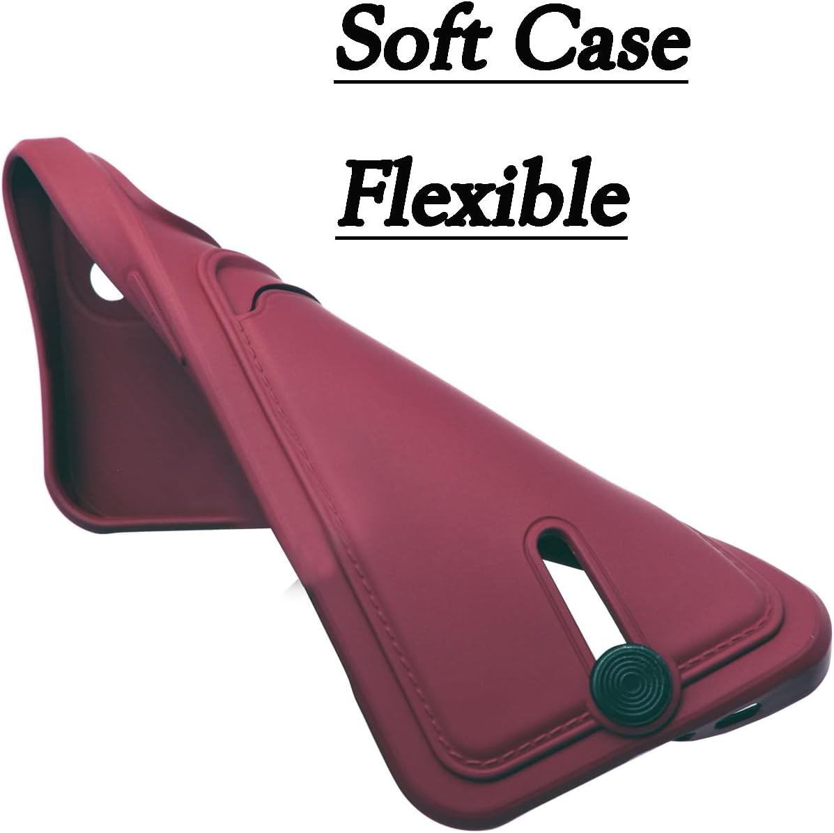 Unov Funda compatible con iPhone 15 Plus (2023), iPhone 14 Plus (2022) de 6.7 pulgadas, funda protectora delgada de TPU suave con tarjetero fácil de