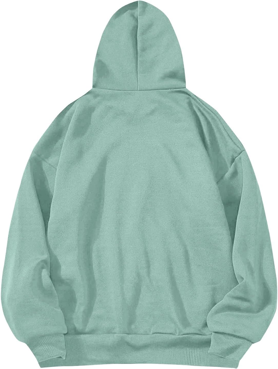 COTECRAM Sudaderas de gran tamaño para mujer, sudadera de manga larga con capucha, ropa de otoño e invierno 2023