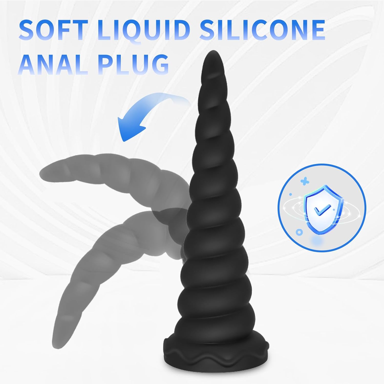 Enchufe anal grande de 7 pulgadas con cuentas anales de entrenamiento para adultos, juguetes sexuales para mujeres y hombres, estirador grande de