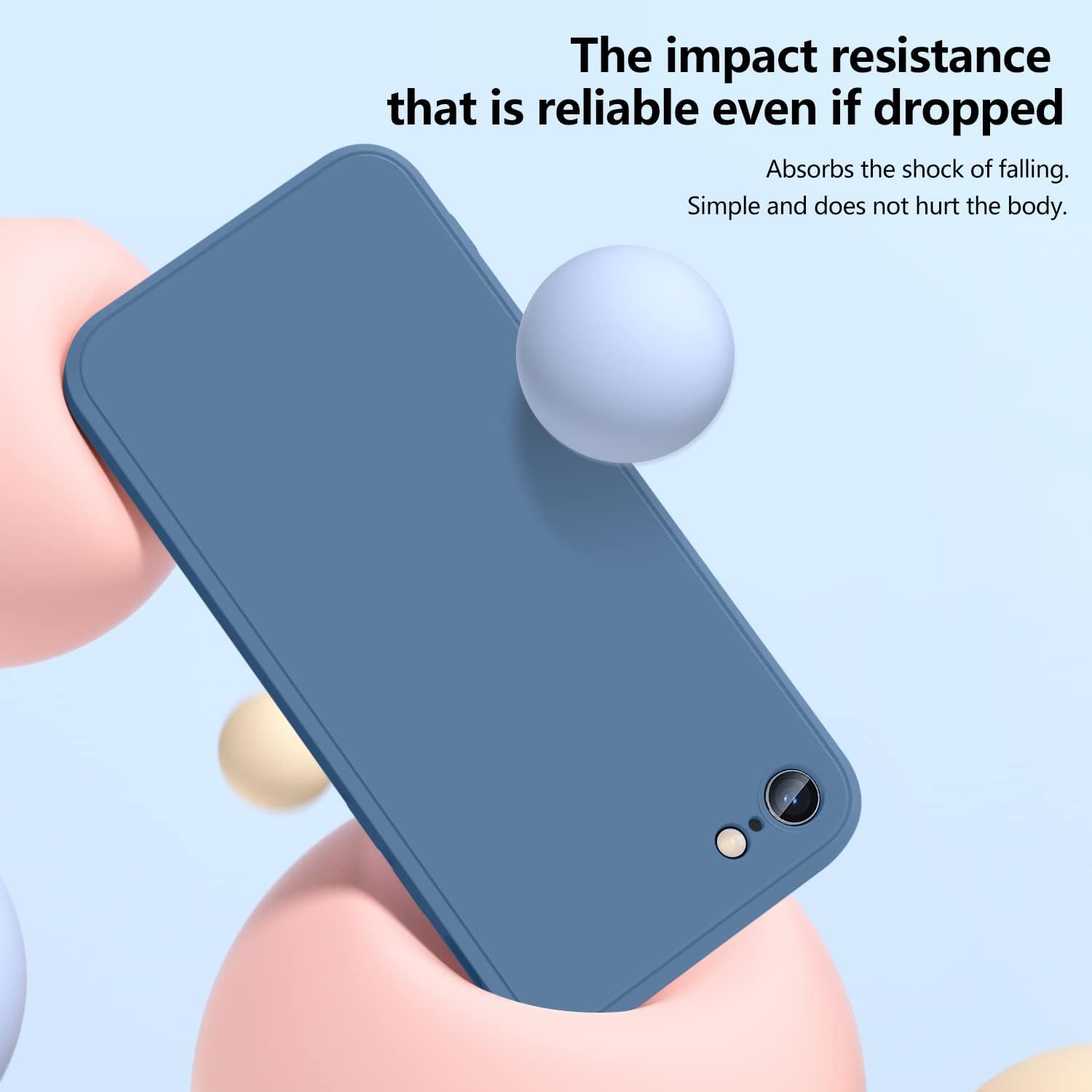Funda compatible con Samsung Galaxy S10 de 6.1 pulgadas, silicona líquida suave al tacto, correa de cordón para el cuello, funda protectora a prueba