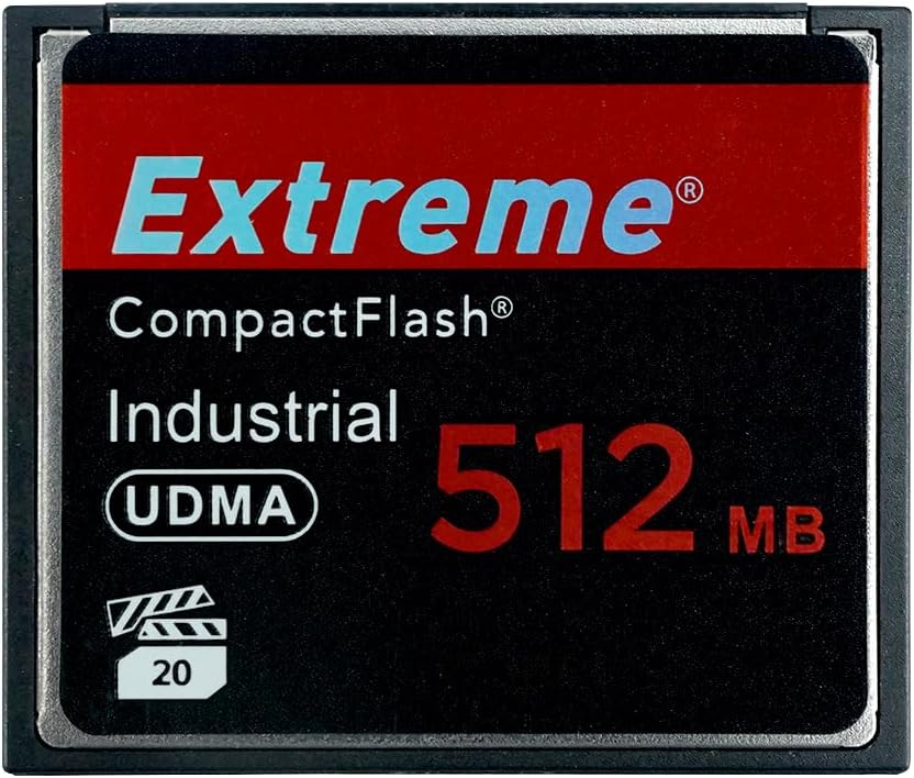Tarjeta de memoria duradera de alta velocidad industrial de 512MB CompactFlash Extreme