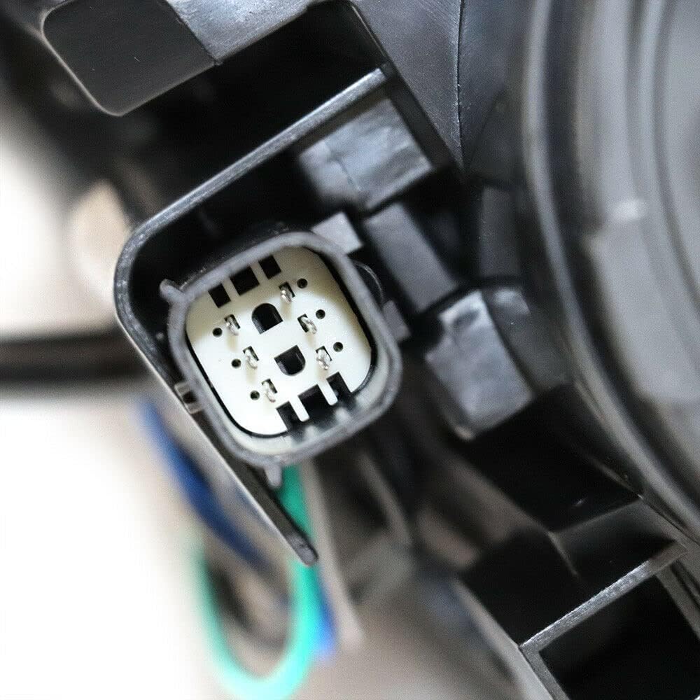 Fetcoi Faros delanteros halógenos, faros delanteros derecho derecho del pasajero, compatible con Chevy Cruze 2016 2017 2018 2019