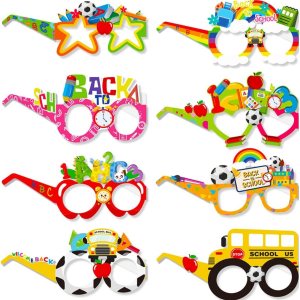 12 PCS Back to School Eyeglasses Fancy Welcome Back to School Headband First Day of School Eyeglasses 12 PCS Back to School Eyeglasses Fancy Welcome Back to School Headband First Day of School Eyeglasses