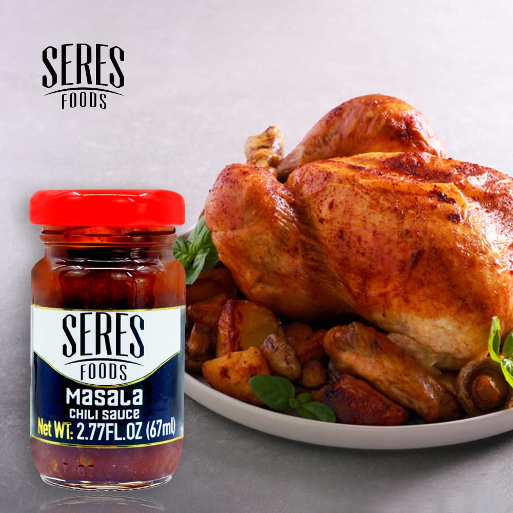 Seres Foods World Sauces – Juego de regalo  Botellas de vidrio de 2.77 onzas líquidas, paquete de 8, variedad de sabores incluyendo Habanero Extra,